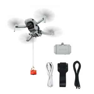 Sistem de eliberare a încărcăturii pentru drone DJI Mini 2 SE, DJI Mini 2, Mini SE cu tren de aterizare, STARTRC, inclusiv baterie, cablu, curea și lumini LED - Accesorii drone