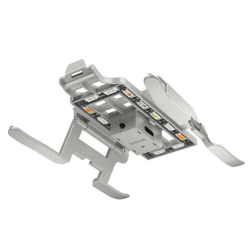 STARTRC futómű a DJI Mini 3 drónhoz LED lámpákkal, összecsukható, ezüst