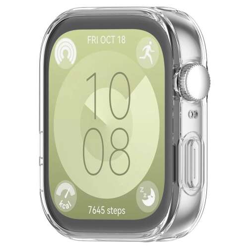 Tech-Protect Defense360 przezroczyste etui ochronne z tworzywa sztucznego i szkła do smartwatcha Huawei Watch Fit 3