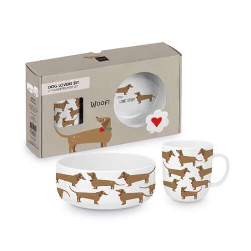 PPD.163802669 Porcelántál 900ml porcelánbögrével 400ml ajándékszett, Long Story