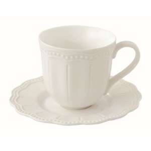 Elite white porcelán eszpresszócsésze és alj, 110ml - Tálalás