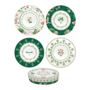 Botanic Chic Porcelán Desszerttányér - 4 db - 19 cm 101446208