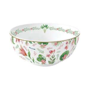 R2S.1192BOCH Botanic Chic porcelántál, 23cm, virágmintás - Tál