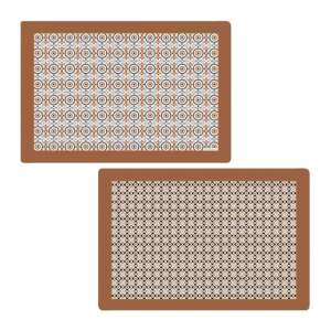 Atmosphere Geoethnic kétoldalas műanyag tányéralátét, 45x30cm - Tányéralátét