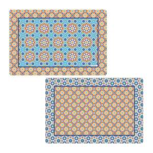 Atmosphere Marrakech kétoldalas műanyag tányéralátét, 45x30cm - Tányéralátét