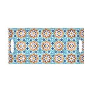 Atmosphere Marrakech műanyag tálca fogantyúkkal, 40x19cm - Tálca