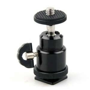 Adaptor rotativ THD 360 de grade pentru trepied, suport, monopod, montare cu filet de 1/4 inch și pană rece - Accesorii pentru camere de acțiune