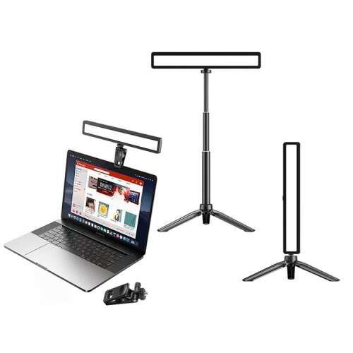 Apexel Monitor Lamp, LED, Adjustable Brightness, 2500-9000K, 400lm, 6W