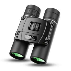 Apexel APS 8X21 binoculars, black, 8x magnification, 131m field of view, waterproof, shockproof, portable - Binocular