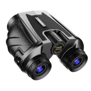 Apexel 10X25 Binoculars, Water Resistant, for Hunting, Travel, Concerts, Outdoor Activities, 10X Magnification, 1000m Field of View, Black