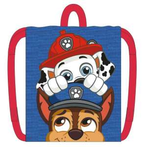 Batoh na sťahovanie Paw Patrol, modrý s Chaseom a Marshallom, pohľad spredu - Tašky do telocvične
