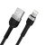 Kabel Wozinsky WNBAL1, USB-A, Lightning, 2,4A, 1m, czarny 101450137