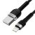 Kabel Wozinsky WNBAL1, USB-A, Lightning, 2,4A, 1m, czarny 101450137