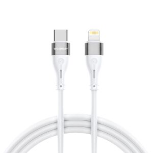 Wozinsky 2m Weißes USB-C auf Lightning Ladekabel - Wozinsky