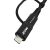Cablu Wozinsky WNBAA 4w1, 2x USB-C, 1x USB-A, 1x Lightning, 60W, 1 m, negru 101450171