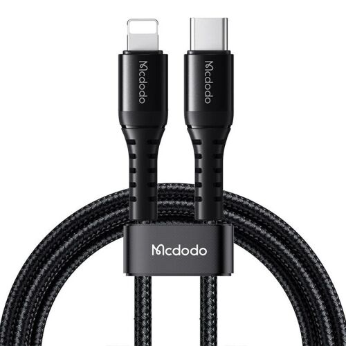 Mcdodo CA-5630 Fekete USB-C - Lightning töltőkábel - Mcdodo