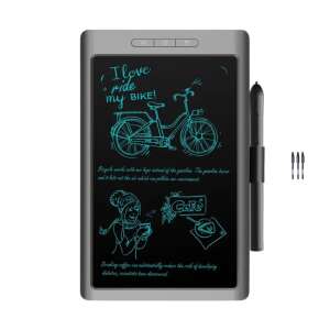 Tabletă grafică inteligentă VSON VP9612N cu stilou, afișând un desen pe ecran - Planșe digitale de desen