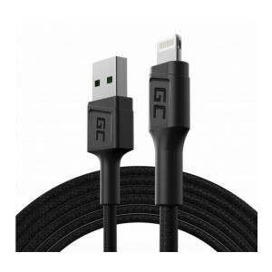 Green Cell KABGC18 Lightning kabel 2 m Crni 140649178 - Lightning kabel