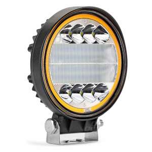 LED-es reflektor terephez, ATV-hez, SSV-hez, jelzőfunkcióval, szín 6500K, 3360 lm, feszültség 9 - 36V, átmérő Ø110 mm 101463865 - AMiO