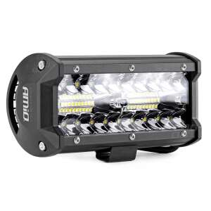 Proiector LED pentru Off-Road, ATV, SSV, cu doua fluxuri de lumina, culoare 6500K, 120W, tensiune 9 - 36V, dimensiuni 170 x 74 x 63 mm 101463872 - AMiO