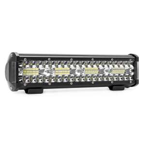 LED reflektor terepjáróhoz, ATV-hez, SSV-hez, színes 6500K, 6400 lm, feszültség 9 - 36V, méretek 300 x 74 mm 101463878 - AMiO