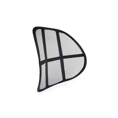 Schwarzer Netz-Lendenstütze zur Korrektur der Körperhaltung