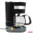 Amio 24V 300W Auto-Kaffeemaschine, Seitenansicht, schwarz, 650ml Fassungsvermögen