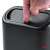 Close-up of Amio car trash can push button lid