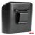 AMIO Black Car Trash Can - Back View with Clip - Compact Automotive Garbage Bin