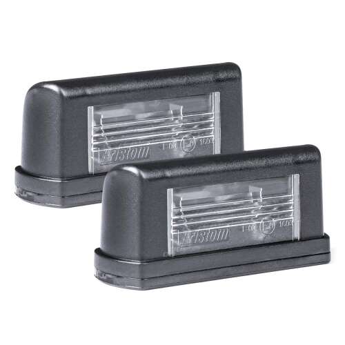 Set of 2 AMIO license plate lights, 12-24V
