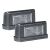Pair of AMiO Car License Plate Lights