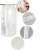 Clothes Protector Organizer, size 90 x 60 x 50 cm, transparent, fabric 133985170