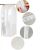 Clothes Protector Organizer, size 90 x 60 x 50 cm, transparent, fabric 133985170