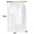 Clothes Protector Organizer, size 90 x 60 x 50 cm, transparent, fabric 133985170