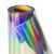 Roll of holographic printable vinyl film