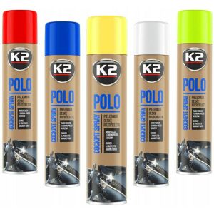 K2AUTO őszibarack illatú műszerfal ápoló spray, 750ml, POLO