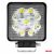 9 LED Terepjáró Reflektor - 110x110mm - 9-36V 102033410