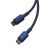 Baseus USB-C - USB-C kábel csatlakozók, kék