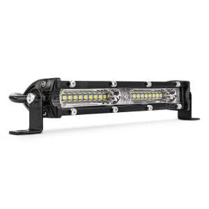 LED projektor BAR modell "SLIM" terepjáró, ATV, SSV, teljesítmény 54W, színes 6500K, feszültség 9-36V, méretek 180 x 27 x 43 mm 101467797