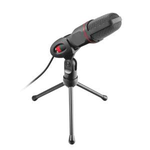 Trust GXT 212 Mico USB and jack gaming microphone with tripod stand - Audio