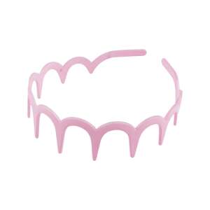 Crisalida pink plastic headband for hair, 3.4 cm wide - Hair Clip, Headband
