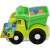 MEGA BLOKS First Builders Raphy's Recycling Truck, zelená hračkárska nákladná dodávka s odnímateľnou korbou, obsahuje kocky a figúrku Block Buddies