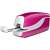 LEITZ Wow No.10 electric stapler, pink, 10 sheet capacity, open