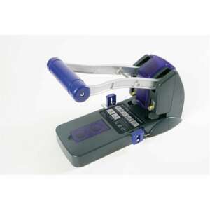 Rapesco Eco P2200 nagyteljesítményű kétlyukú lyukasztó, szürke, 150 lap - Rapesco