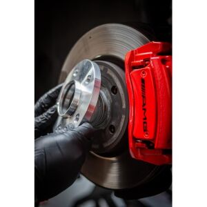 Set doua distantiere roti auto 5x120 pe 16mm 72.6 plus prezoane M12 pentru BMW X6 128162136 - Distanțiere pentru roți