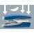LEITZ "Nexxt Softpress", 26/6, 30 listov, manuálna, modrá zošívačka 58257601