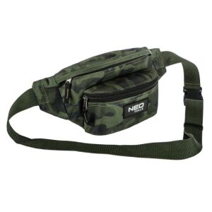 NEO Travel/Tourist Waist Bag, Survival model, camouflage, 4 pockets, adjustable strap, 26x16 cm