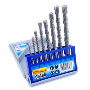 Richmann Masonry Drill Bit Set, 8 pcs, 3-10 mm 125164480 - Drill bit
