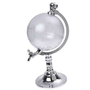 Globe shaped drink dispenser with tap, 3.5L capacity - Bar tool