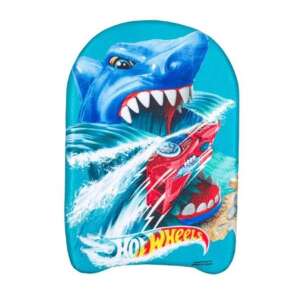 Hot Wheels Shark Swim Board, foam, blue, red, for boys, 45x25 cm - Swimming kickboard